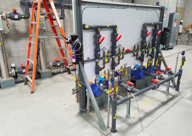 Queset Commons equipment close up view
