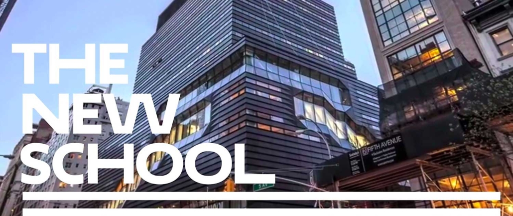 The New School NYC With Text