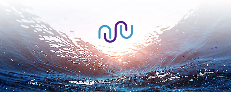 Natural Systems Utilities Logo With Water Background